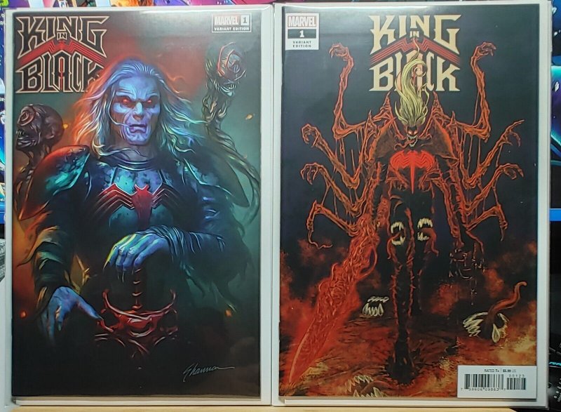 King In Black 1 (2021) Superlog Ratio Maer Exclusive Variant {NM}