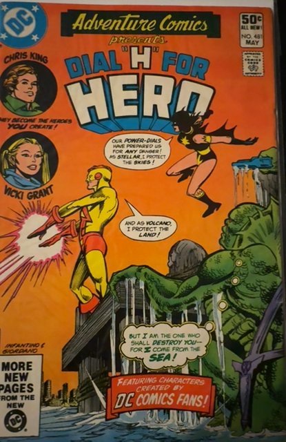 Adventure Comics #481 (1981) Dial H for Hero 