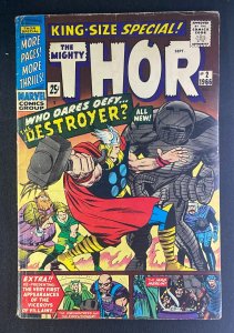 Thor Annual (1966) #2 VG- (3.5) Destroyer Jack Kirby