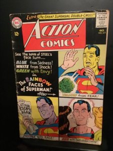 Action Comics #317 (1964) multicolored Superman! Affordable-grade VG+ Lex Luther