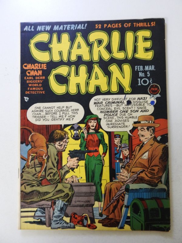 Charlie Chan #5 (1949) VG/FN condition