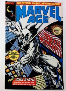 Marvel Age #74 (May 1989, Marvel) VF