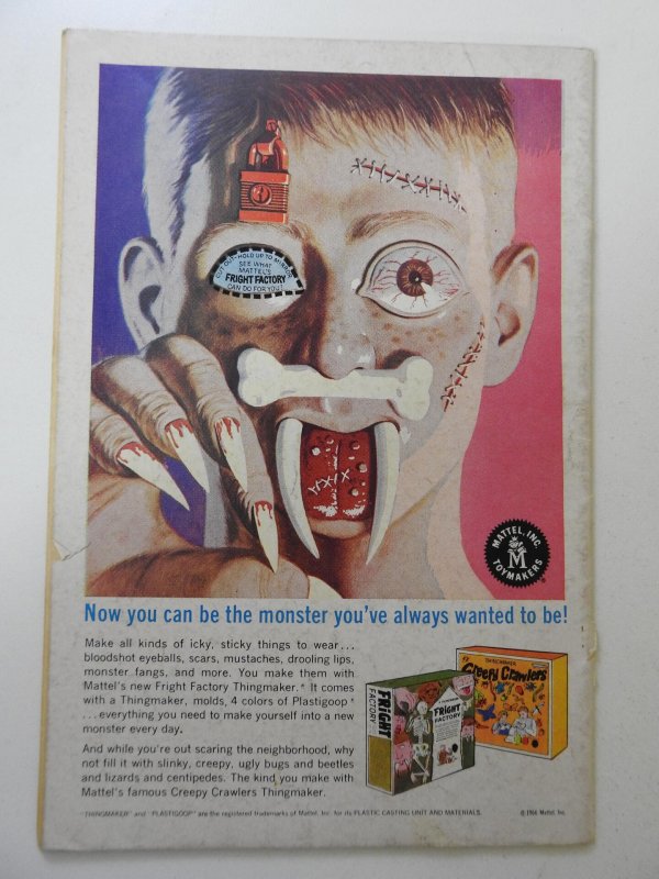 Adventure Comics #357 (1967) VG cover and centerfold wrap detached bottom staple