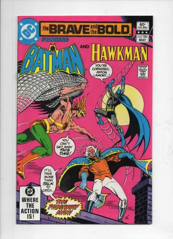 BRAVE and the BOLD #186, VF/NM, Batman, HawkMan, 1955 1982, more in store 