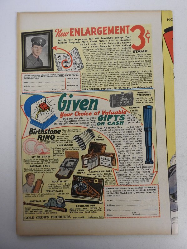 Roly-Poly Comics #10 (1946) VG+ Condition! Off-Center Wrap