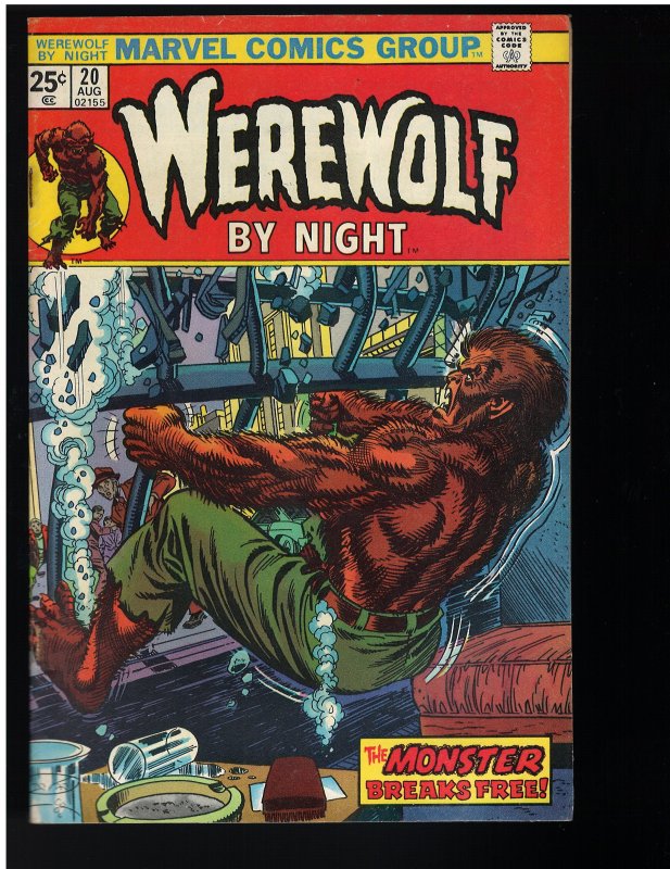 Werewolf by Night #20 (Marvel, 1974)