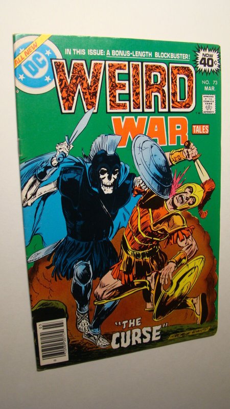 WEIRD WAR TALES 73 *HIGH GRADE COPY* 1979 KUBERT ART DC WAR