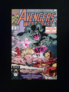 Avengers West Coast #77  MARVEL Comics 1991 VF-