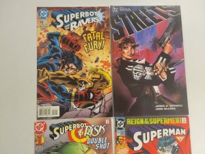 4 DC Comics #1 12 Superboy + #78 Superman + #3 Streets 9 TJ27