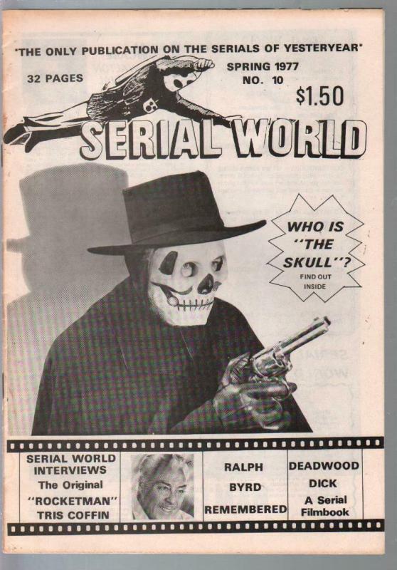 Serial World #10 1977-Kretzer-Deadwood Dick-Rocketman Tris Coffin-VG 