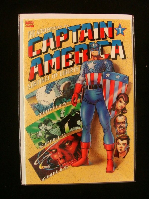 Marvel The Adventures of Captain America Sentinel of Liberty #1-4 Complete Run