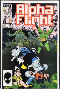 Alpha Flight #30 (1986) Alpha Flight