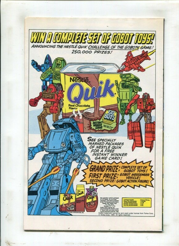 The Transformers #12- Optimus Prime Autobot Killer (9.0) 1986