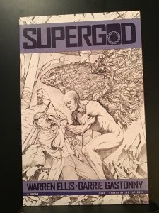 Warren Ellis' Supergod #2 Church of Supergod Cover (2009)
