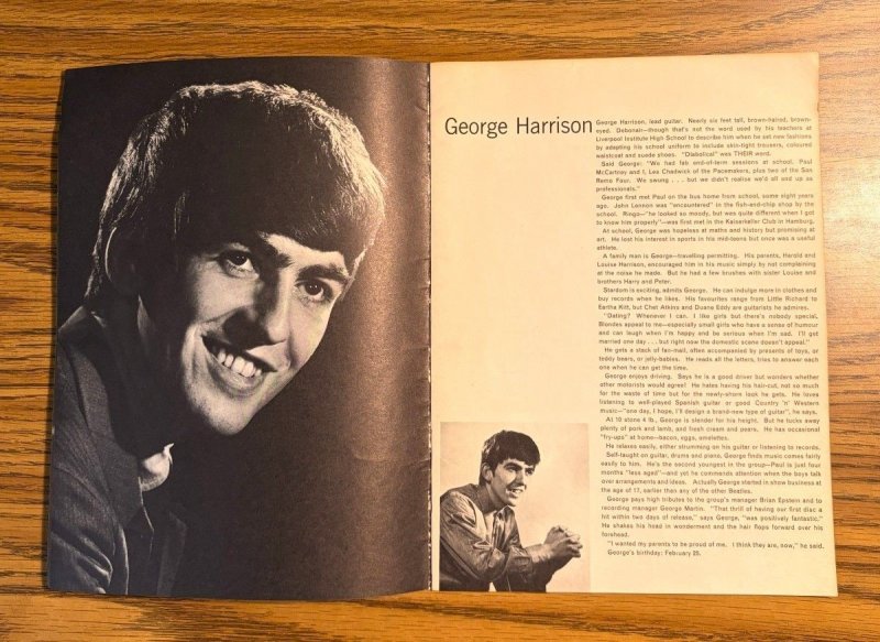 1964 Vintage THE BEATLES Picture Book Highlight Publications / PYX New York BOOK