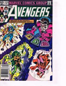 7 Avengers Marvel Comic Books # 233 234 235 236 237 238 239 Iron Man Vision MM6