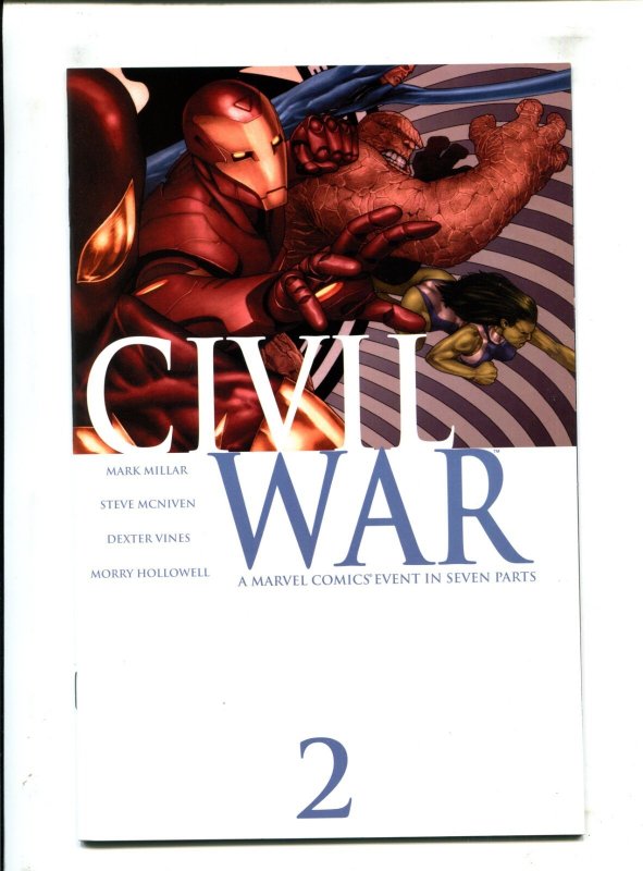 Civil War 8PC LOT #1-7 + CW: The Return #1 - Complete Set (9.2ob) 2006
