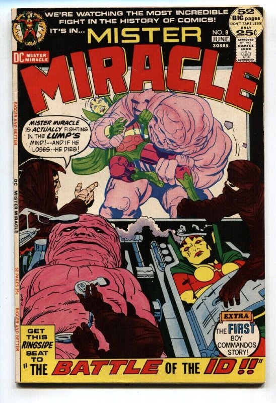 Mister Miracle #8 1972- DC Jack Kirby comic book