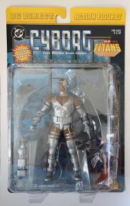 (2001) DC Direct TEEN TITANS CYBORG Action Figure! MOC! Rare!