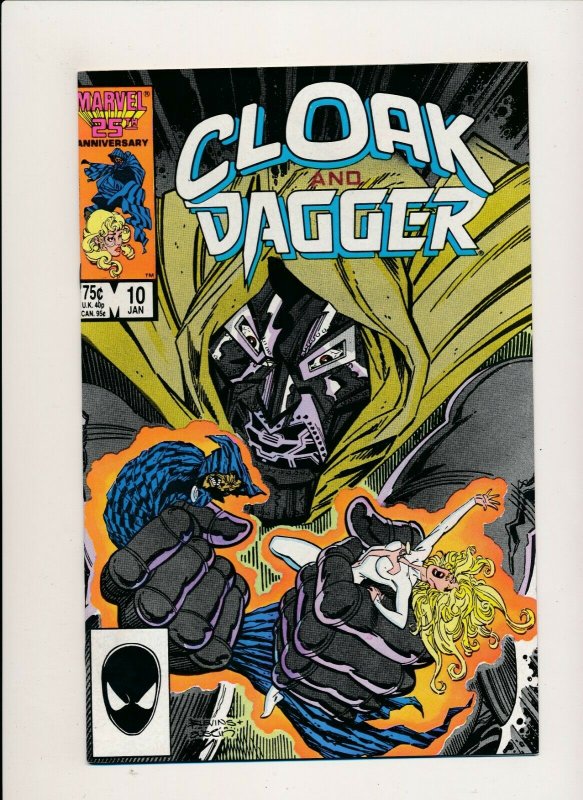 Marvel Comics-LOT OF 4-CLOAK AND DAGGER #6,8,10,11 1986  F/VF (PF938)