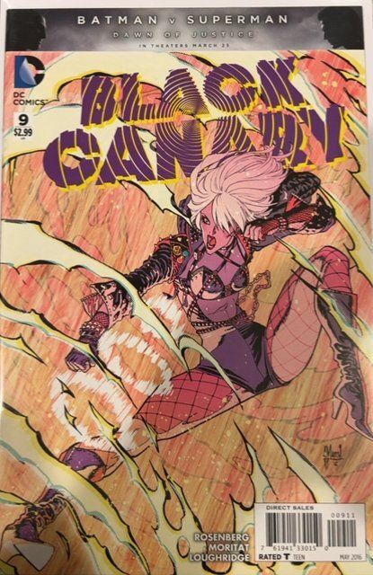 Lot of 9 Comics (See Description) Black Canary, Ms Marvel, Katana, Nonplayer