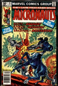 Micronauts #28 (1981) Micronauts