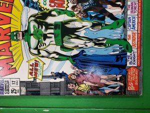 Marvel Super-Heroes #12 1st app. and origin Captain Marvel 1968 Marvel VG