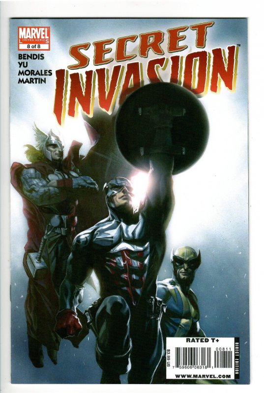 SECRET INVASION 1-8 (2008) NM+ 9.4-9.8 WAREHOUSE COPIES.DISNEY + SOON.