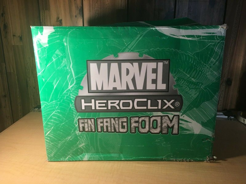 Marvel Heroclix FIN FANG FOOM Green Box Dial Figure Exclusive MFT4