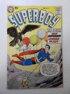 Superboy #69 (1958) VG- Condition moisture stain