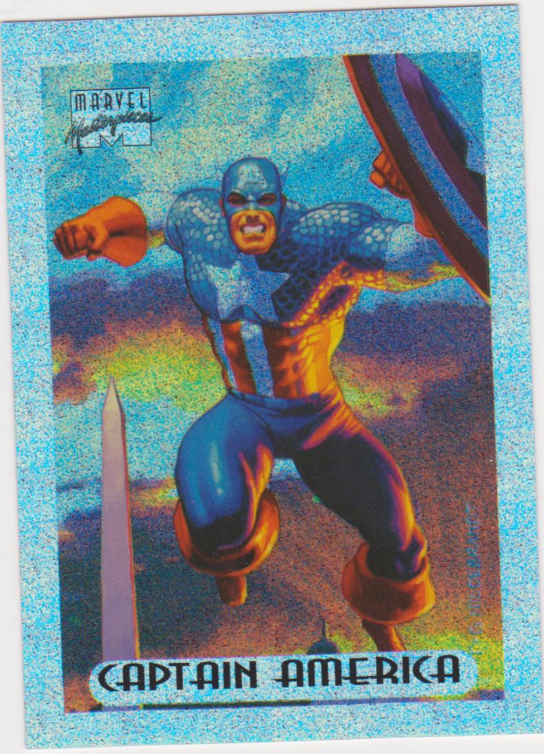 1994 Marvel Masterpieces Holofoil Complete Set Comic