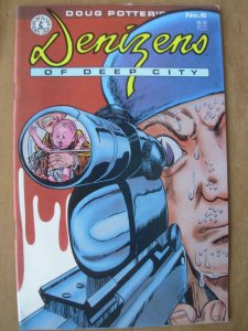 DENIZENS of DEEP CITY #6, VF/NM, Doug Potter, 1988 1989, Kitchen Sink