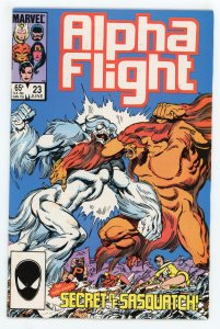 Alpha Flight #23 John Byrne VF-