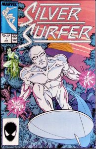 SILVER SURFER Comic Issue 7 — Mantis Co-Star - 32 Pages — 1988 Marvel Comics F+