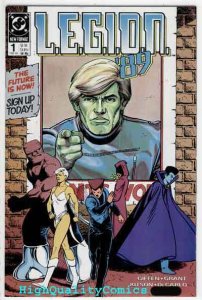 LEGION #1, NM+, Alan Grant, Keith Giffen,,1989, Dox, Law, more in store