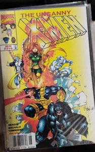 UNCANNY X-MEN # 356  1998 MARVEL DISNEY phoenix newstand