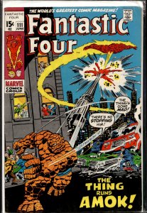 Fantastic Four #111 (1971) Fantastic Four