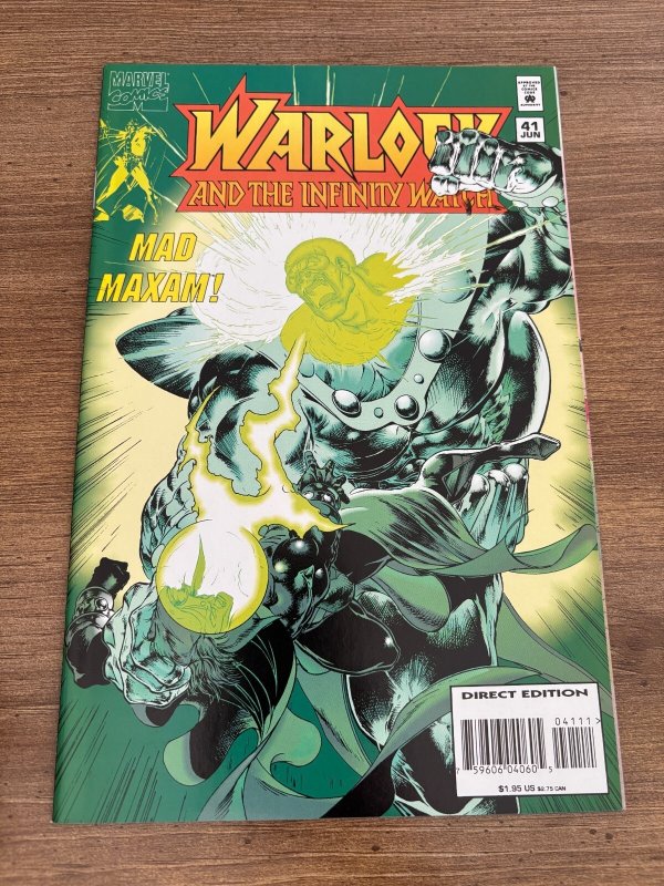 Warlock & The Infinity Watch # 41 NM Marvel Comic Book 1st Print 15 J445