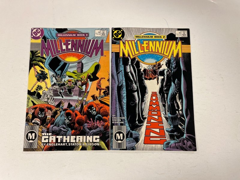 3 Millenium DC Comics Books #2 3 4 Englehart Staton 105 JW16