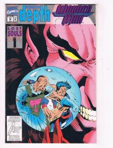 Wonder Man #22 VF Marvel Comics Hidden Depths Comic Book Jun 1992 DE41 AD18