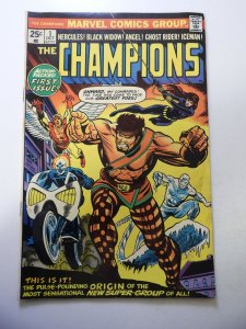 The Champions #1 (1975) FN- Condition