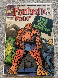 Fantastic Four #51 (1966) This Man, This Monster!