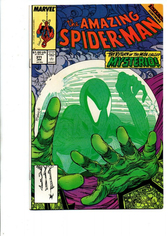 Amazing Spider-man #311 - Mysterio - McFarlane - 1989 - (-Near Mint)