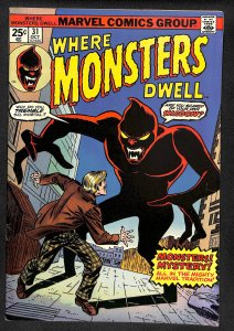 Where Monsters Dwell #31 (1974)