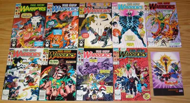 New Warriors #1-75 VF/NM complete series + annual 1-4 + ashcan - mark bagley set