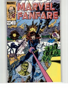 Marvel Fanfare #11 (1983) Black Widow [Key Issue]