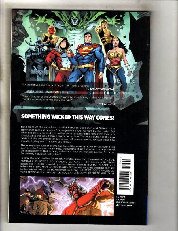 Injustice Gods Among Us Year THREE Vol 2 DC Comics TPB Graphic Novel Comic J340 