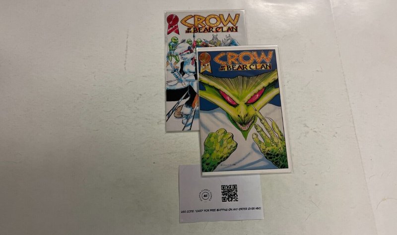 2 Crow of the Bear Clan Blackthorne Comics books #3 4 66 TS4