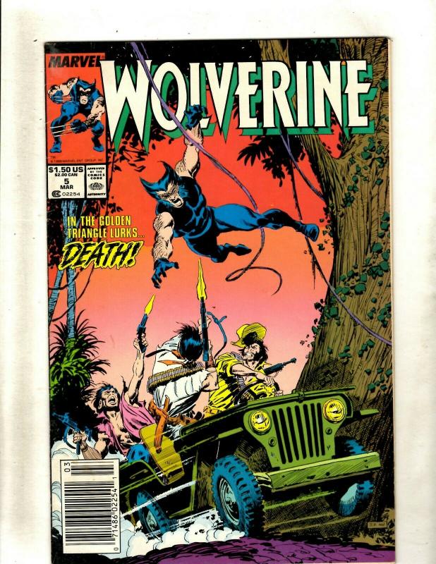 Lot of 12 Wolverine Marvel Comic Books #5 8 9 11 12 16 17 21 34 35 38 40 J369