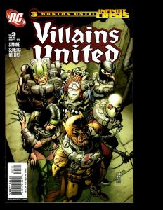 9 DC Comics Villains United # 1 2 3 4 5 6 Valor # 1 War of the Gods # 1 4 EK13